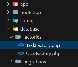 TaskFactory.phpが生成される